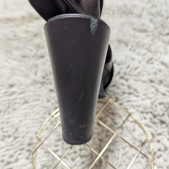 Vince black Brigham open toe heel booties- size 9 - Picture 4 of 14